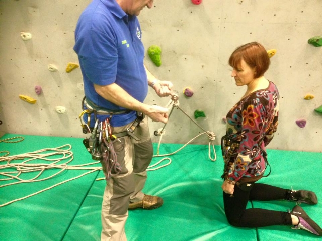  Instrucción de escalada 